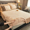 Luxurious Crystal Velvet Borded Borded Bylip Sede Waret Russ con falda de cama