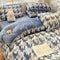 Línea Art Milk Velvet Capa de ropa de cama tibia Reta de sábana