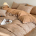 Juego de cama de algodón suave de pecho de sabueso minimalista
