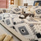 Chenille Art Corrugated Breatable No-Slip Couch Cover Coach