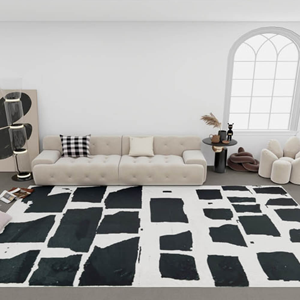 Modern Minimalist Living Room Rug Soft and Stylish Rug