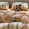 Moderno vertical Stripe Comfort Divet Divet Cover Set de cama