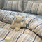 Moderno vertical Stripe Comfort Divet Divet Cover Set de cama