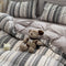 Moderno vertical Stripe Comfort Divet Divet Cover Set de cama