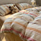 Moderno vertical Stripe Comfort Divet Divet Cover Set de cama