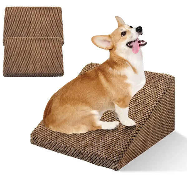 Modular Foam Dog Ramp Stairs for Staircase Stairs with Velcro