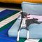 Espacioso sofá de perros y gatos multifuncionales plegables de mezclilla plegable