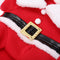 Estereoscópico navideño de santa Claus traje de cosplay de cosplay