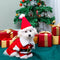 Estereoscópico navideño de santa Claus traje de cosplay de cosplay