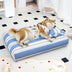 Algodón rayado grueso acolchado & Cama de almohada suave para perros