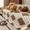 Thickened Plush Diamond Jacquard Sofa Scratch-Resistant Couch Cover