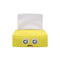 Tissue Box Shape Washable Squeaker Interactive Plush Dog Toy