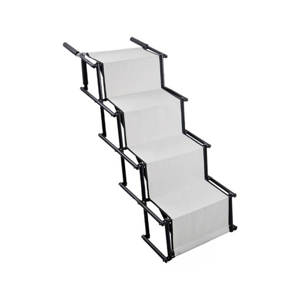 Viaje Portable plegable 4 pasos Las escaleras para perros sin deslizamiento