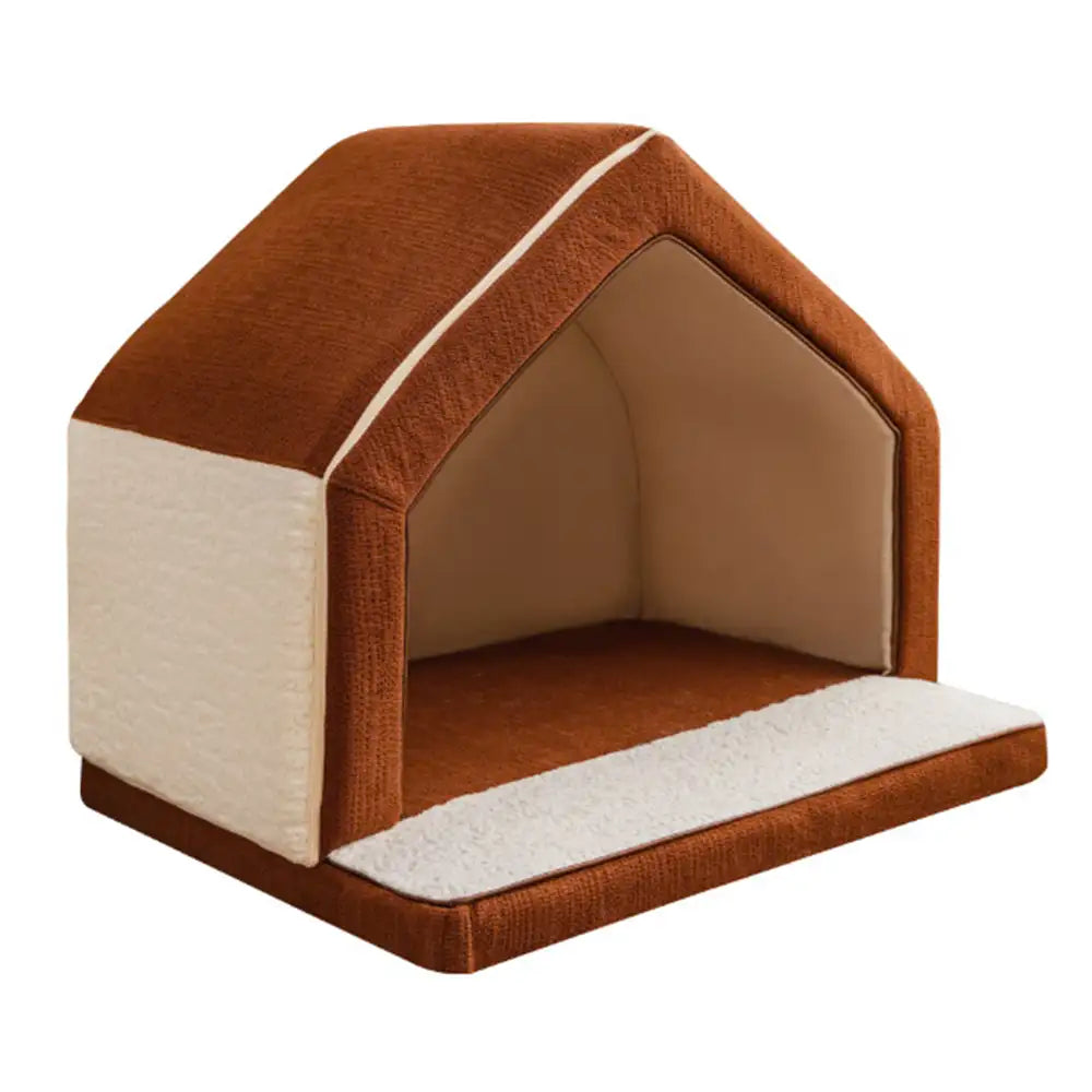 Warming Full Sponge Durable Scratch-Resistant Dog House - SnuggleHome