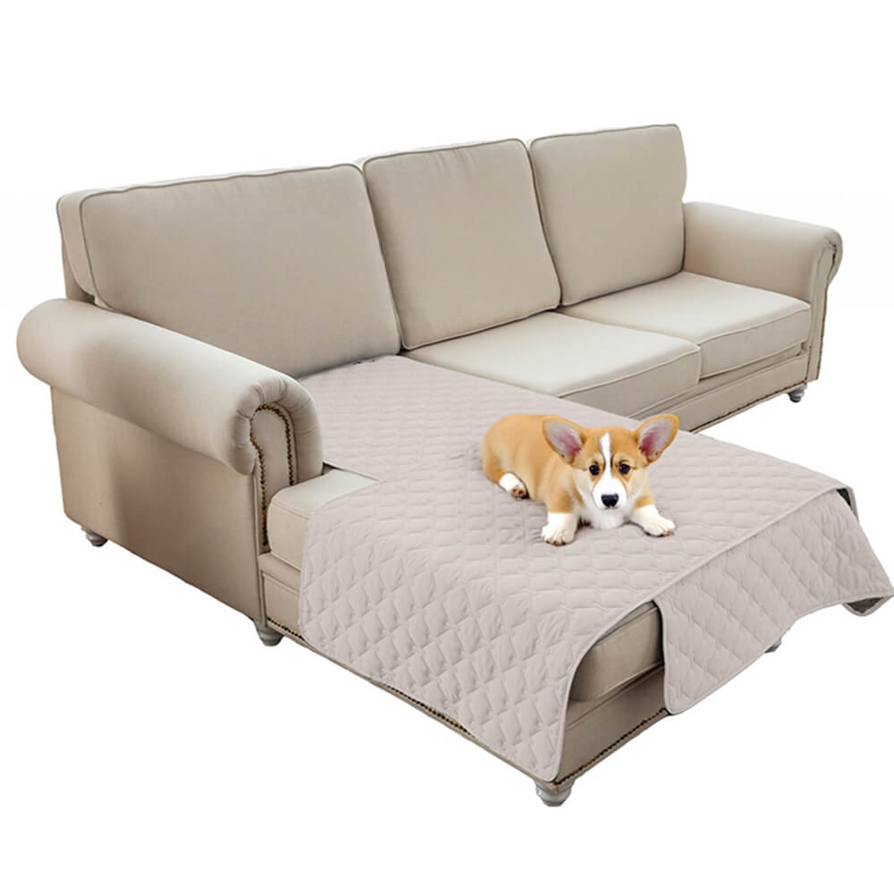 Waterproof & Non-Slip Diamond Quilted Pet Couch Cover – Stylish Protection for Furniture