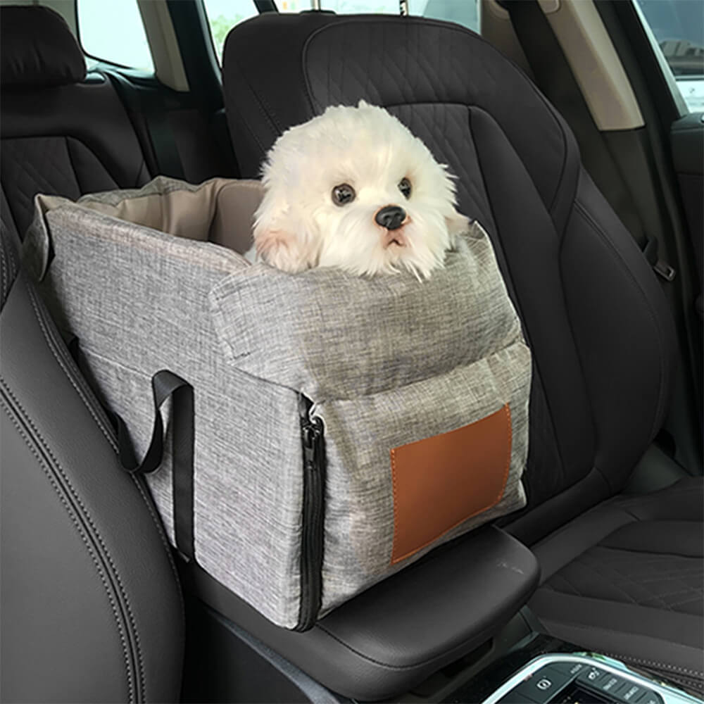 Contraste desmontable antideslizante <tc>Color</tc> Asiento cama para coche para perros y gatos