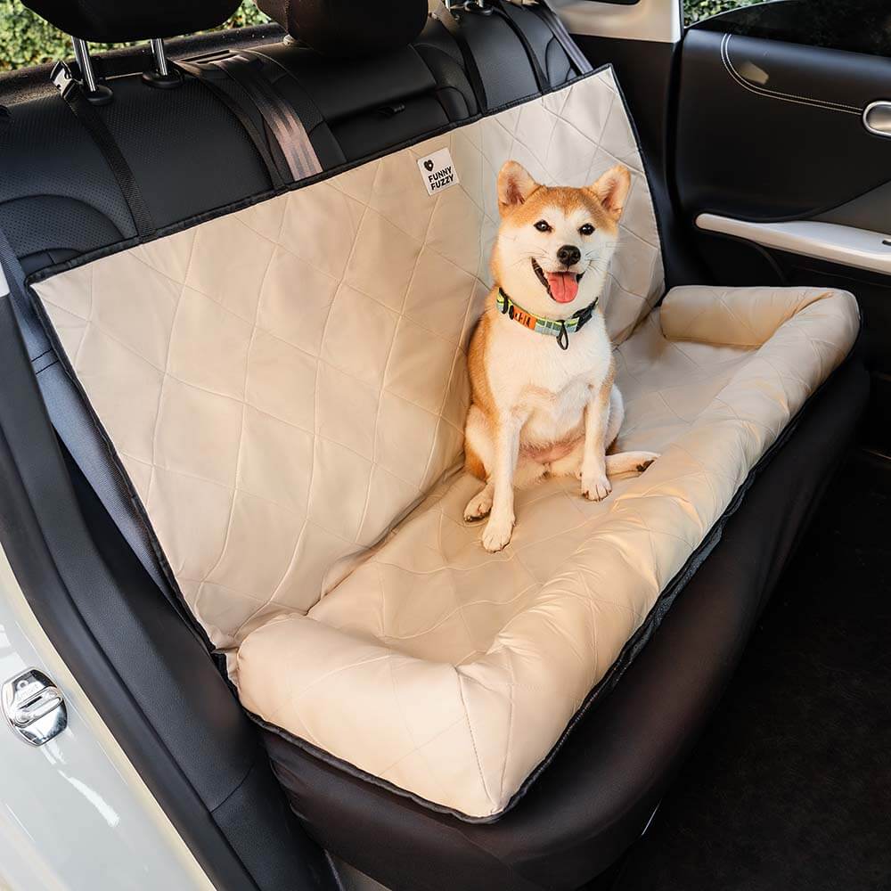 Protección del asiento trasero del asiento de seguridad del coche para perros de viaje