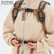 Dual-<tc>Color</tc> Mochila para transportar mascotas al aire libre, de lona impermeable y transpirable