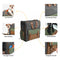 Dual-<tc>Color</tc> Mochila para transportar mascotas al aire libre, de lona impermeable y transpirable