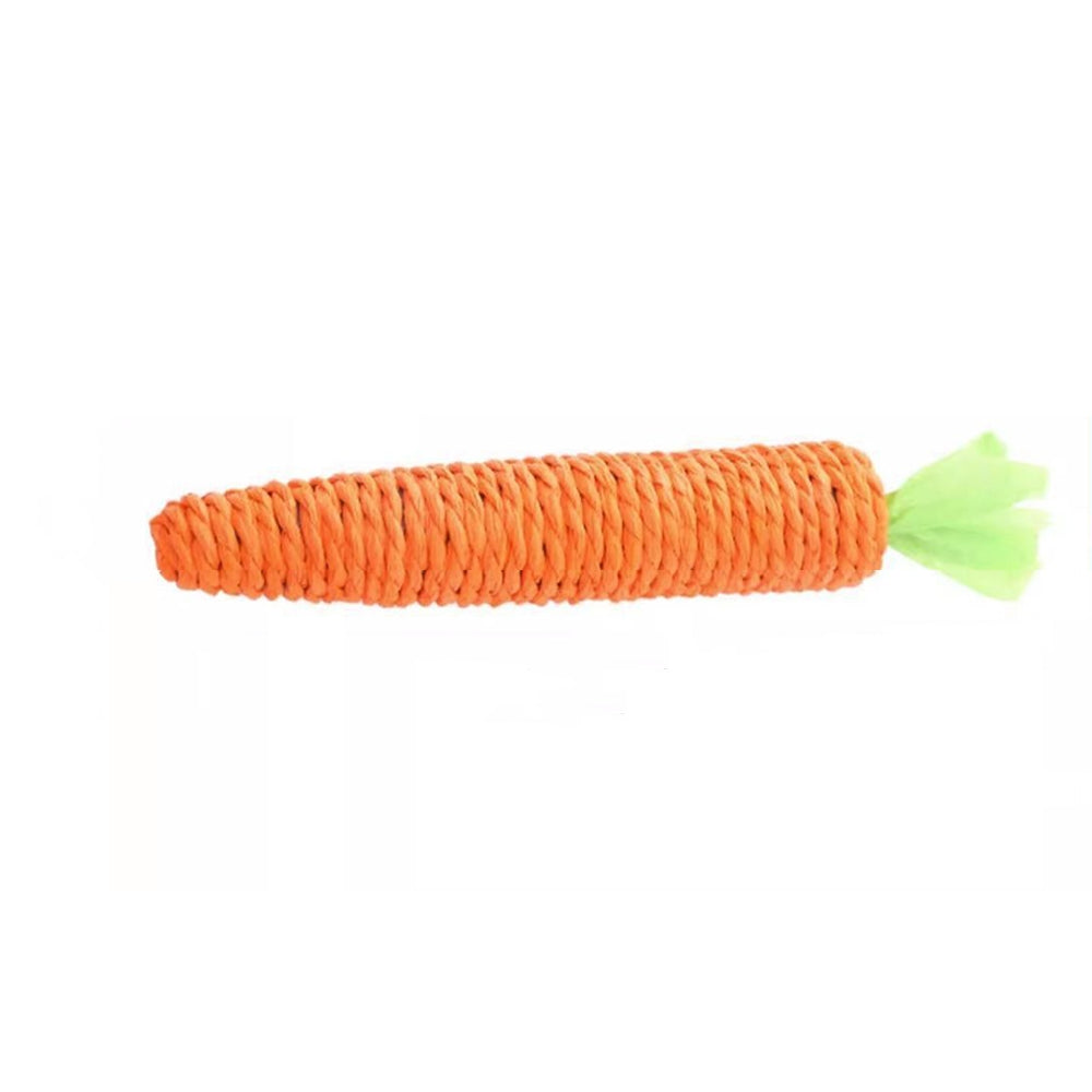 Toy de dentición de gato de zanahoria sisal sisal