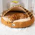 Cama redonda de sueño sreñan cama para perros cama nido de mascotas