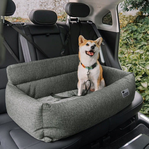 Bolstio de viaje para perros para perros que se puede lavar con el asiento trasero