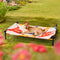 Cama de perros de aluminio vibrante de estilo de impresión de verano - paraíso de verano