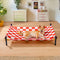 Cama de perros de aluminio vibrante de estilo de impresión de verano - paraíso de verano