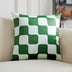 Almohada de lanzamiento de terciopelo geométrico Labyrinth