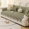 Chenille Art Corrugated Breatable No-Slip Couch Cover Coach