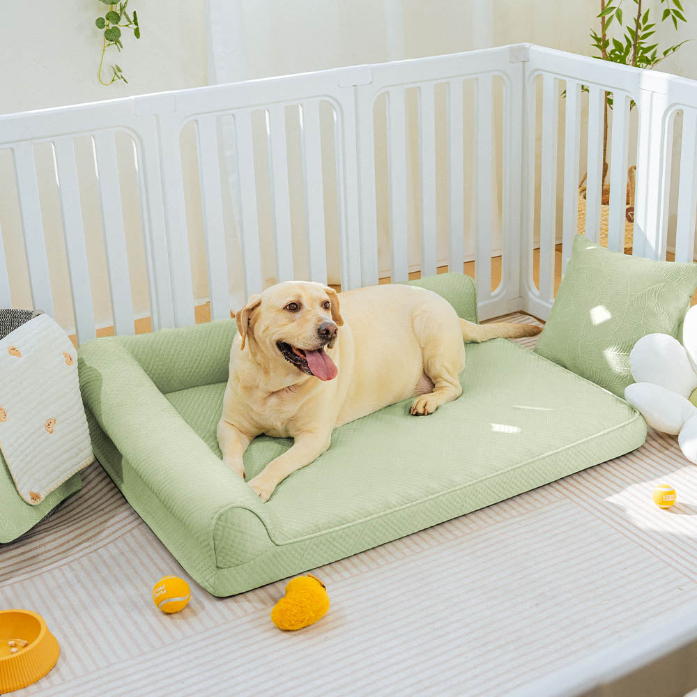 Cama de perro ortopédico sin deslizamiento sin deslizamiento de enfriamiento grande