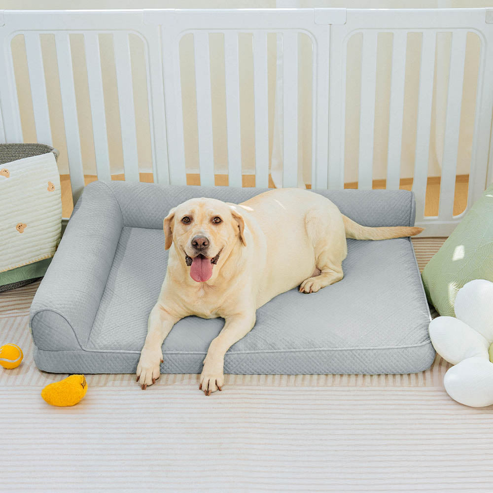 Cama de perro ortopédico sin deslizamiento sin deslizamiento de enfriamiento grande