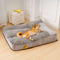 Cama de amortiguación de perros de protección de columna de columna de arañazos grande y grueso personalizado