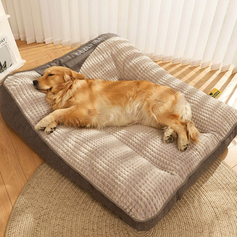 Customized Large Thick Scratch-resistant Spine Protection Dog Cushion Bed