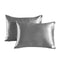 Conjunto de caja de almohada de tela suave y suave para la piel