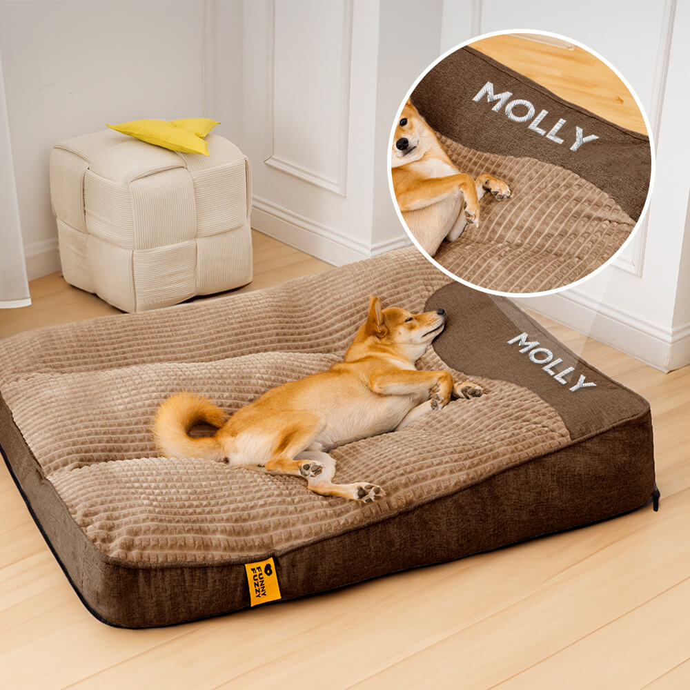 Special Price - Large Thick Scratch-resistant Spine Protection Dog Cushion Bed