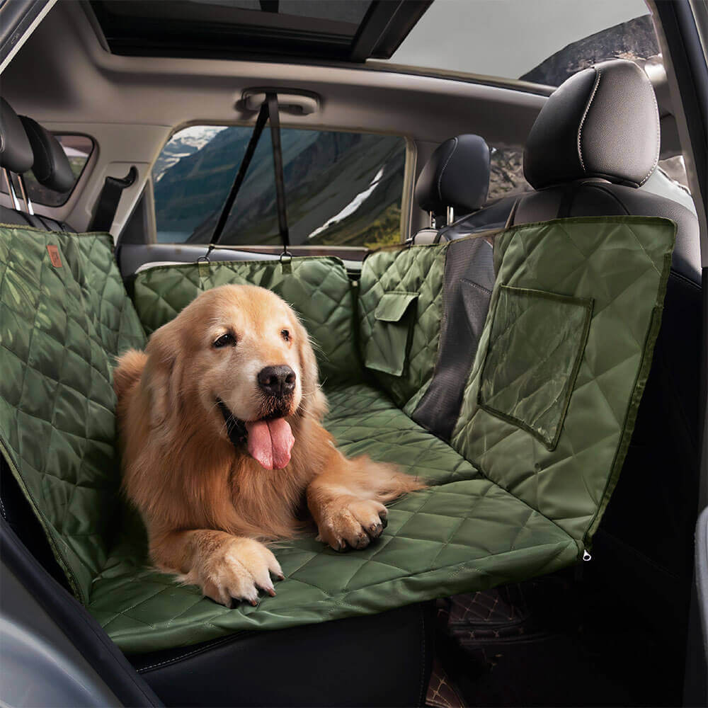 Extensor de asiento trasero para perro, extragrande, de cobertura total, para dormitorio móvil, ideal para viajes y acampadas