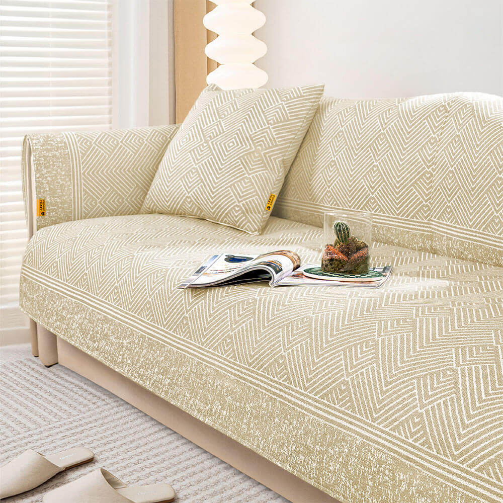 Protección antiarañazos de la cubierta del sofá seccional de enfriamiento natural de seda del hielo del modelo moderno