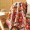 Cubierta de sofá de manta multifuncional marroquí Jacquard