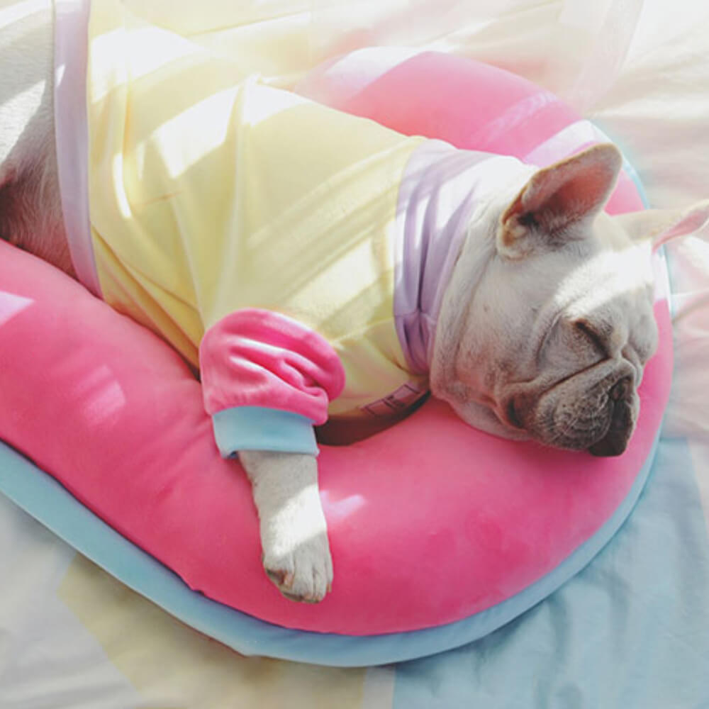 Almohada ortopédica de apoyo a la columna vertebral Almohada para dormir para perros