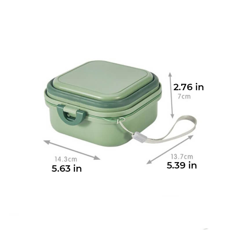 Outdoor Portable Double Bowl Folding Pet Bowl