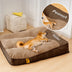 Precio especial - Cama de amortiguación de perros de protección de columna de columna resistente a los rasguños grandes y gruesos