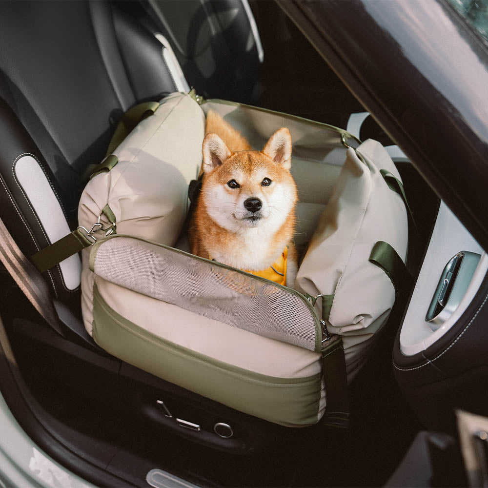 Asiento de asiento de autos de refuerzo para perros transpirable por el agua: Pup Rover
