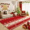 Feliz navidad Multi-usos sin deslizamiento Decorativo Rug Home Area Home Alfombra