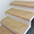 Solid Color Plush Stair Protectors Non-Slip Tape Free Carpet Stair Treads