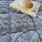 Twisted Jacquard Plush grueso cómodo