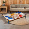 Cama de perros de aluminio vibrante de estilo de impresión de verano - paraíso de verano