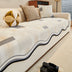 Vintage Chenille Irregular Patchwork Couch Cover