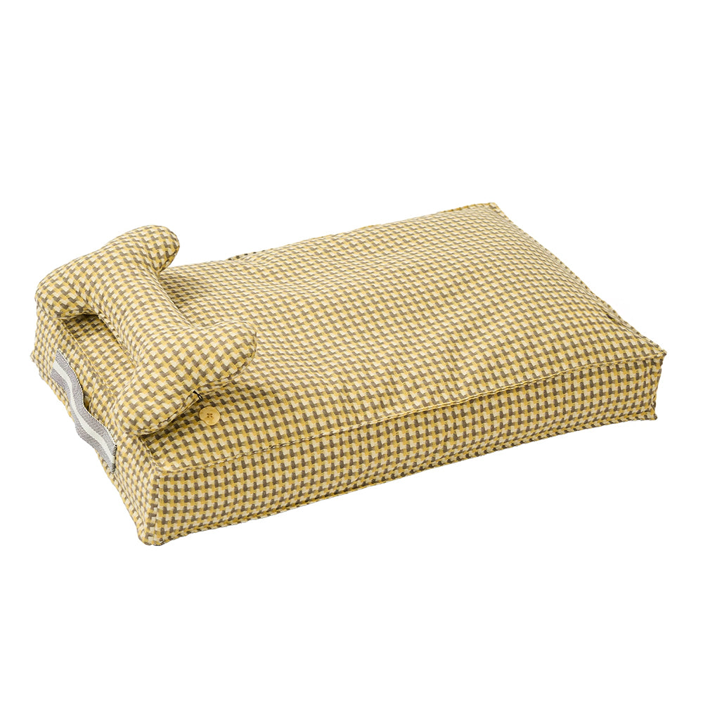 Waffle Shape Sweet Dreams Calming Dog Bed