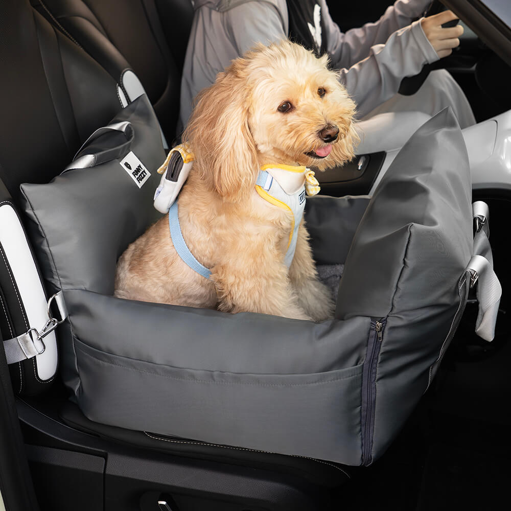 <tc>Cama impermeable para asiento de coche para perros - Primera clase</tc>